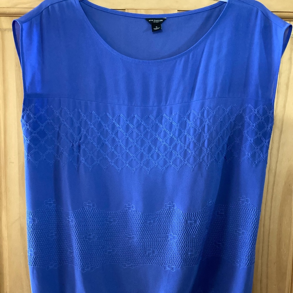 Ann Taylor dress blouse